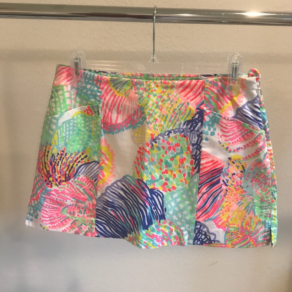 Cute Patterned Skort - image 3